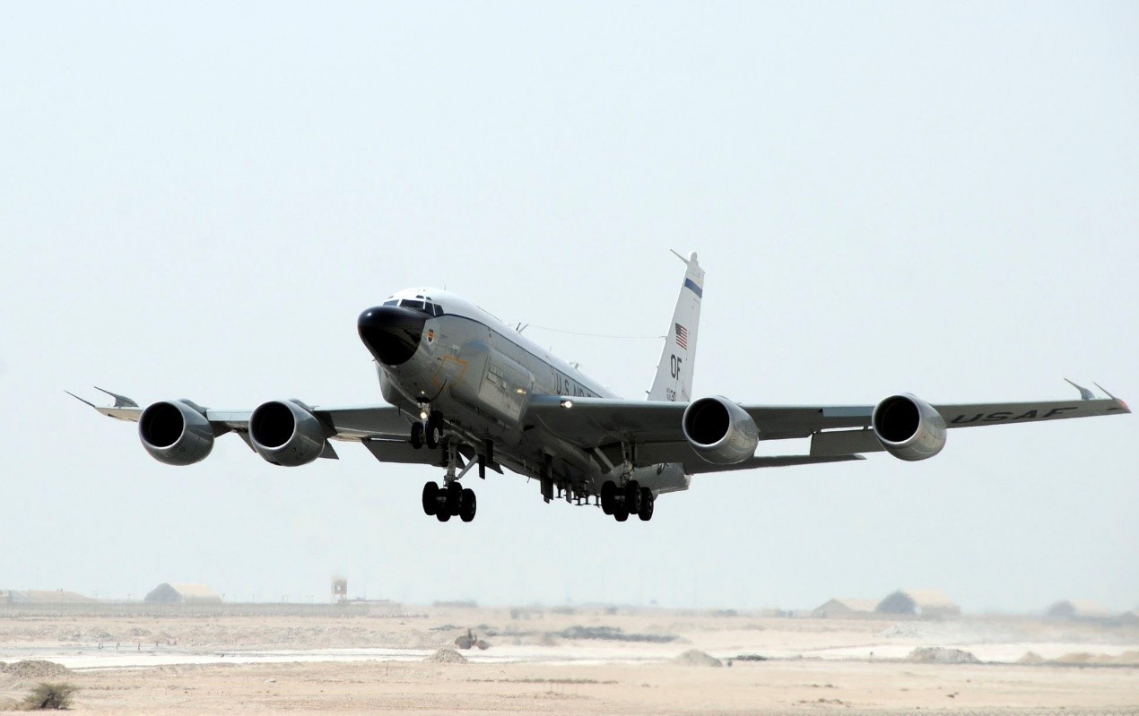RC-135偵察機，外形很像一架客機。